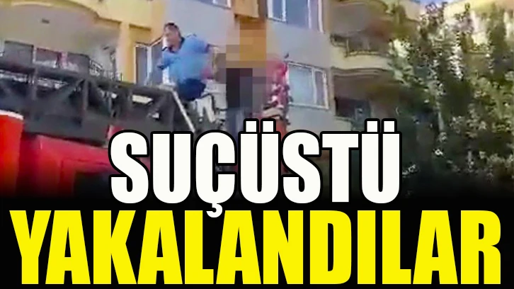 Suçüstü yakalandılar