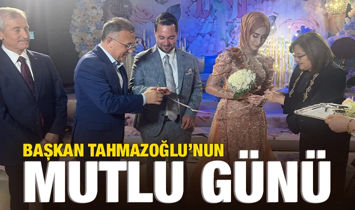 Tahmazoğlu’nun mutlu günü