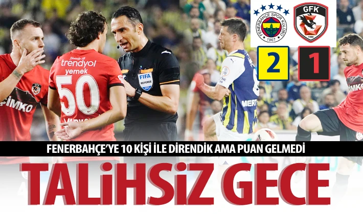 TALİHSİZ GECE: 2-1