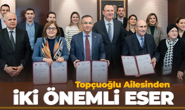 Topçuoğlu Ailesinden  iki önemli eser