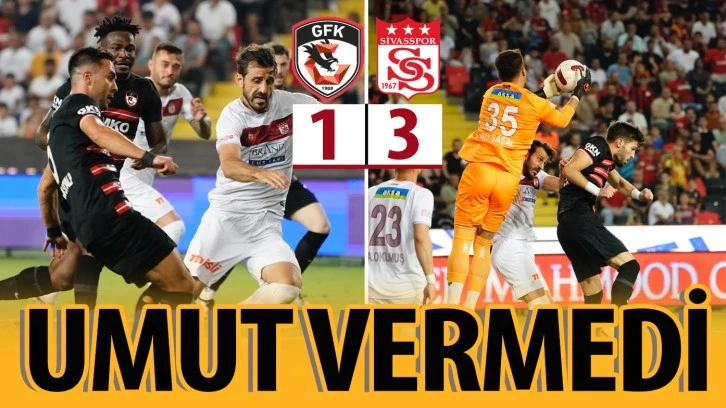 UMUT VERMEDİ: 1-3