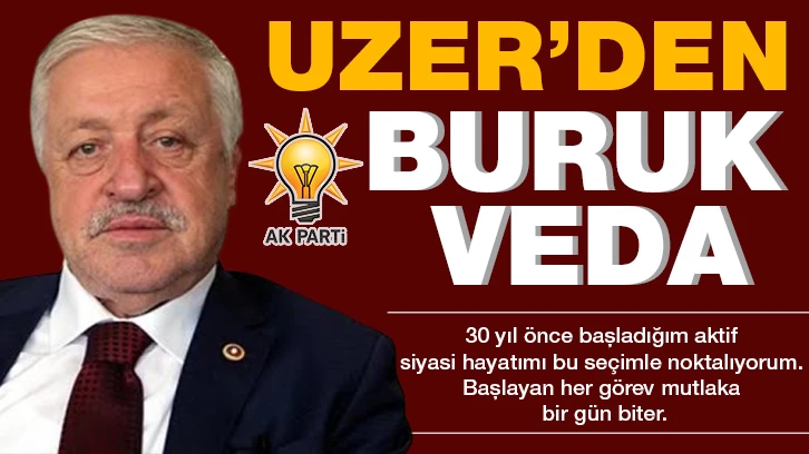 Uzer'den buruk veda