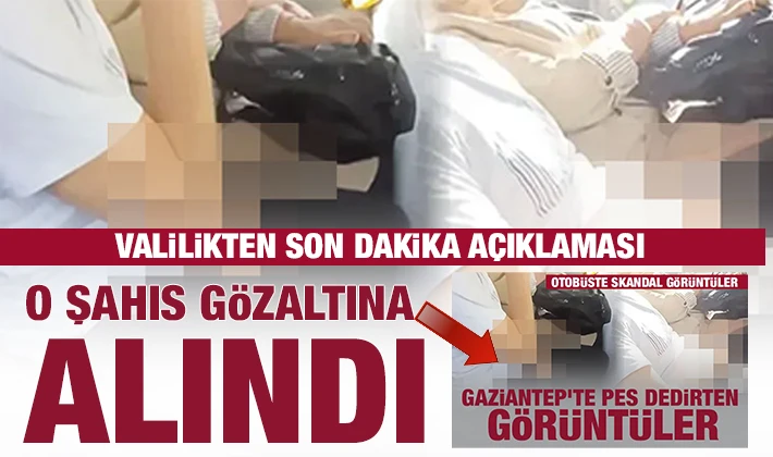 Valilikten son dakika açıklaması: O şahıs gözaltına alındı 