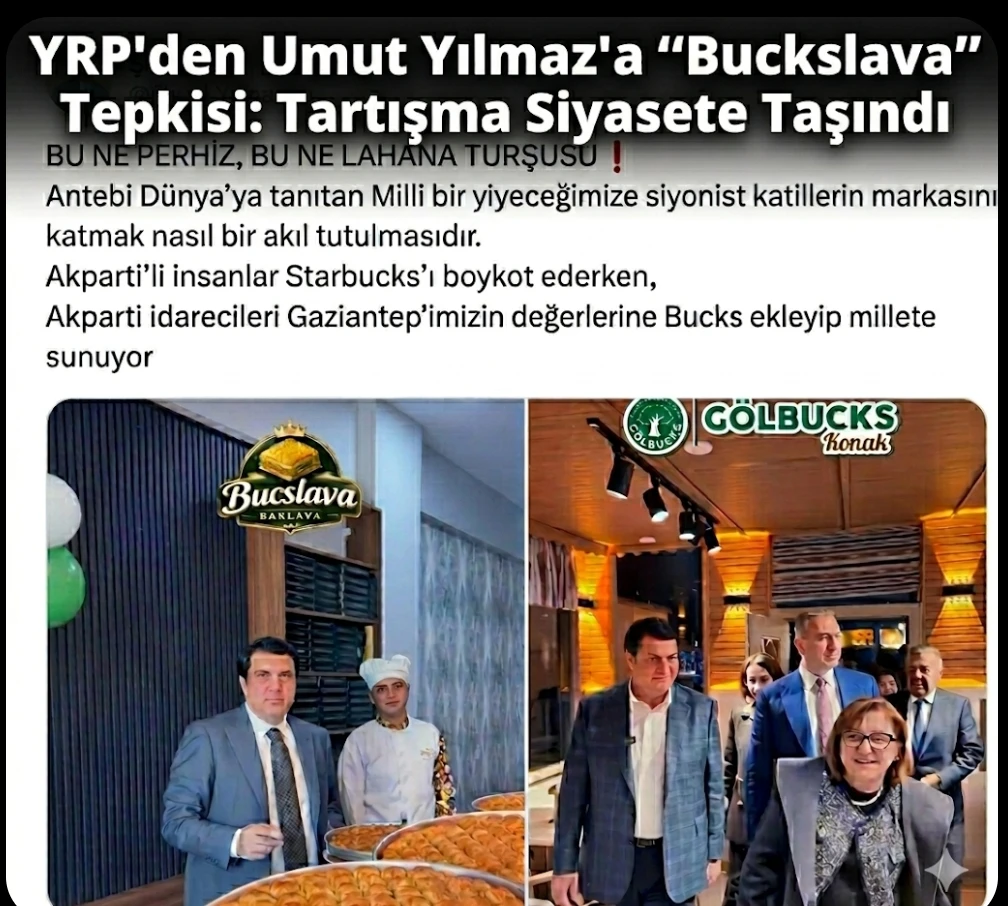 YRP&rsquo;den Umut Yılmaz&rsquo;a &ldquo;Buckslava&rdquo; Tepkisi: Tartışma Siyasete Taşındı