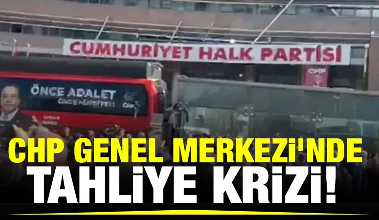 CHP Genel Merkezi'nde Tahliye Krizi!