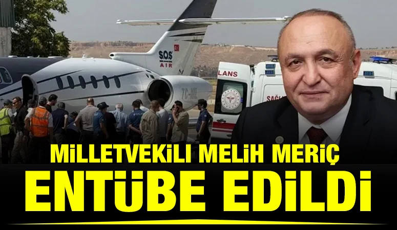 Milletvekili Melih Meri&ccedil; ent&uuml;be edildi