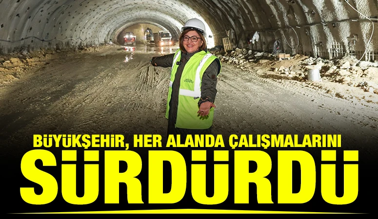 BÜYÜKŞEHİR, HER ALANDA ÇALIŞMALARINI SÜRDÜRDÜ