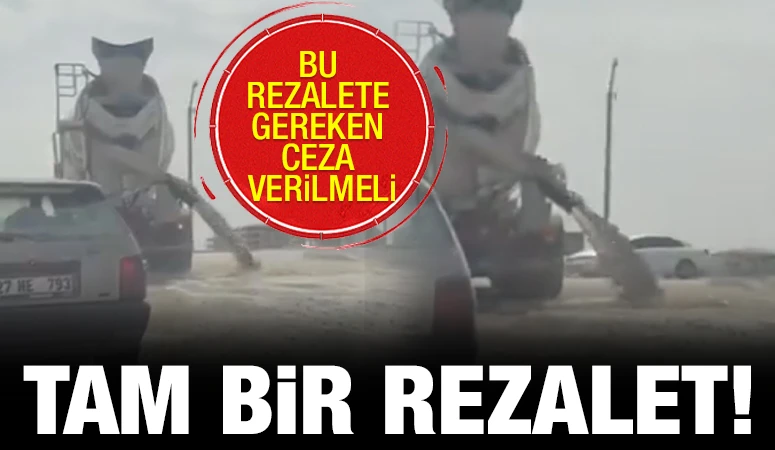 TAM BİR REZALET! BU REZALETE GEREKEN CEZA VERİLMELİ