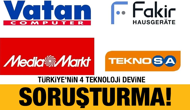 Türkiye'nin 4 teknoloji devine soruşturma! 