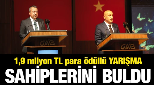 1,9 milyon TL para ödüllü yarışma SAHİPLERİNİ BULDU