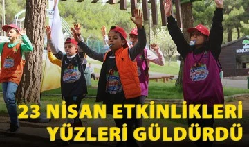 23 NİSAN ETKİNLİKLERİ YÜZLERİ GÜLDÜRDÜ