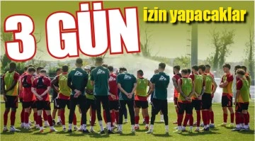  3 gün izin yapacaklar