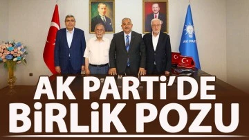 AK Parti’de birlik pozu