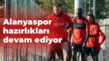 Alanyaspor hazırlıkları devam ediyor 