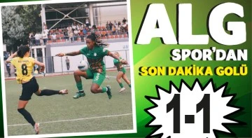 ALG Spor'dan son dakika golü:1-1