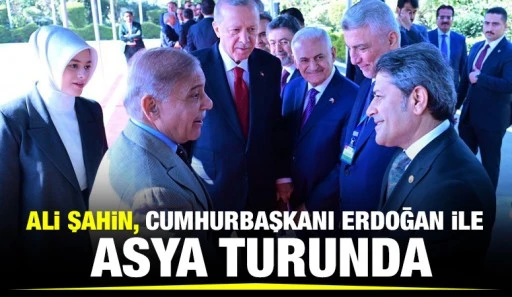 Ali Şahin, Cumhurbaşkanı Erdoğan İle Asya Turunda