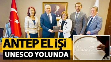 ANTEP EL İŞİ UNESCO YOLUNDA