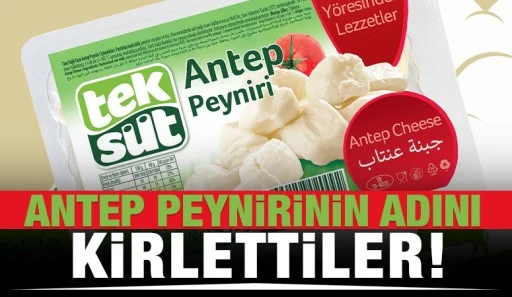 Antep peynirinin adını kirlettiler!