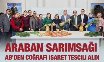 Araban sarımsağı AB'den coğrafi işaret tescili aldı