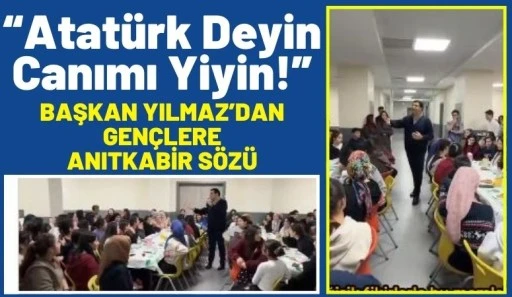 &ldquo;Atat&uuml;rk Deyin Canımı Yiyin!&rdquo;: Umut Yılmaz&rsquo;dan Gen&ccedil;lere Anıtkabir S&ouml;z&uuml;