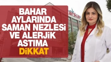 Bahar aylarında saman nezlesi ve alerjik astıma dikkat