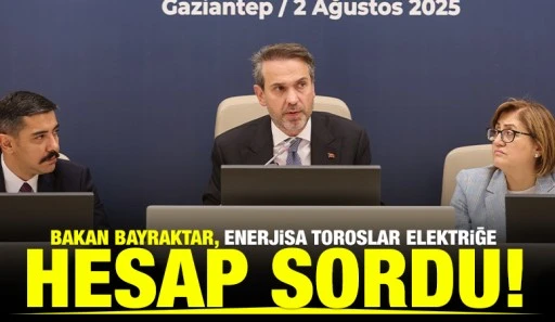 BAKAN BAYRAKTAR, ENERJİSA TOROSLAR ELEKTRİĞE HESAP SORDU!