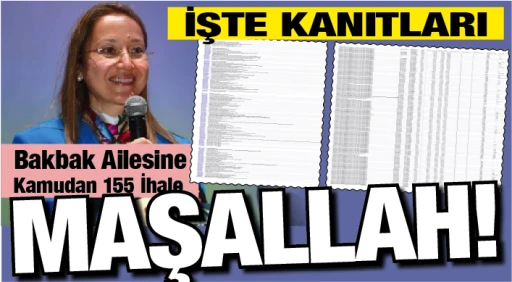 Bakbak Ailesine Kamudan 155 İhale MAŞALLAH!