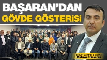 Başaran'dan gövde gösterisi