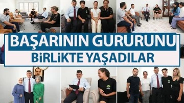 BAŞARININ GURURUNU BİRLİKTE YAŞADILAR