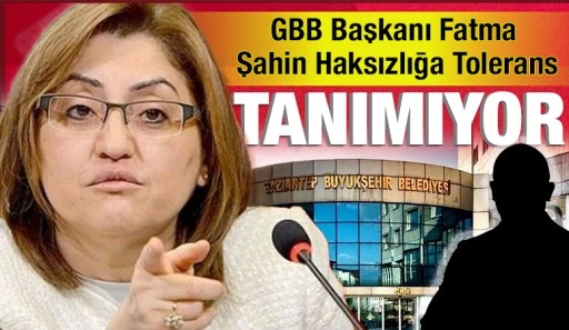 Başkan Fatma Şahin Haksızlığa Tolerans Tanımıyor!