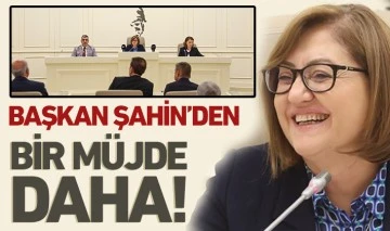 BAŞKAN ŞAHİN’DEN BİR MÜJDE DAHA!