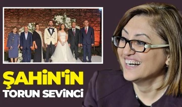 Başkan Şahin'in torun sevinci 