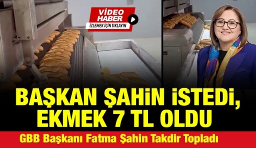 Başkan Şahin İstedi, Ekmek 7 TL Oldu