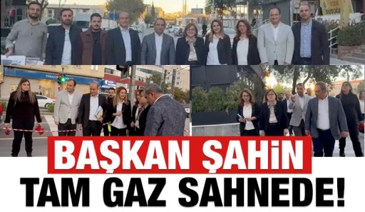 Başkan Şahin Tam Gaz Sahnede!