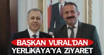 Başkan Vural'dan Yerlikaya'ya ziyaret