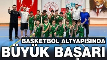 BASKETBOL ALTYAPISINDA BÜYÜK BAŞARI