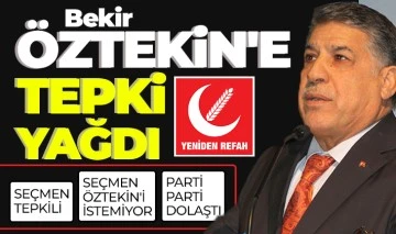 Bekir Öztekin'e tepki yağdı