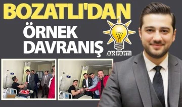 Bozatlı'dan Örnek Davranış