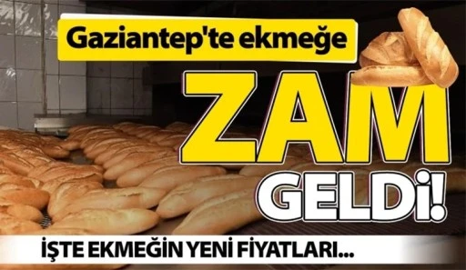 Bu ne şimdi! Gaziantep’te ekmeğe zam