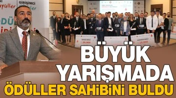 BÜYÜK YARIŞMADA ÖDÜLLER SAHİBİNİ BULDU