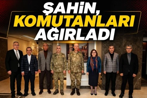 B&Uuml;Y&Uuml;KŞEHİR&rsquo;DE KRİTİK ZİYARET! KOMUTANLAR ŞAHİN&rsquo;İN KONUĞU
