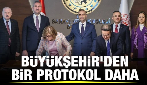 BÜYÜKŞEHİR'DEN BİR PROTOKOL DAHA 
