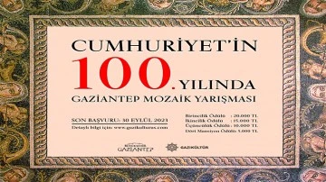 BÜYÜKŞEHİR’DEN CUMHURİYET’İN 100’ÜNCÜ YILINDA GAZİANTEP MOZAİK YARIŞMASI!