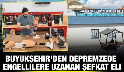 BÜYÜKŞEHİR’DEN DEPREMZEDE ENGELLİLERE UZANAN ŞEFKAT ELİ