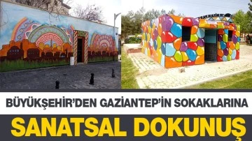 BÜYÜKŞEHİR’DEN GAZİANTEP’İN SOKAKLARINA SANATSAL DOKUNUŞ! 