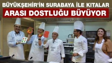 BÜYÜKŞEHİR’İN SURABAYA İLE KITALAR ARASI DOSTLUĞU BÜYÜYOR!