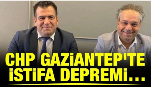 CHP Gaziantep&rsquo;te istifa depremi&hellip;