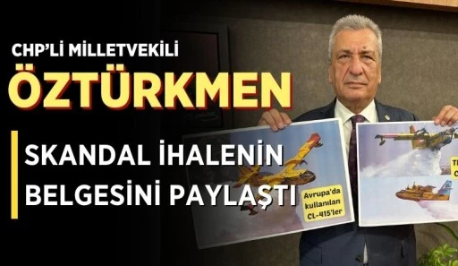 CHP'li Hasan Öztürkmen Skandal İhalenin Belgesini Paylaştı