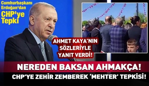 Cumhurbaşkanı Erdoğan&rsquo;dan CHP&rsquo;ye Tepki
