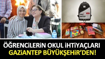 DEPREMDEN ETKİLENEN İSLAHİYE VE NURDAĞI’NDA ÖĞRENCİLERİN OKUL İHTİYAÇLARI GAZİANTEP BÜYÜKŞEHİR’DEN!